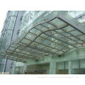 Insulated Safety Laminated Tempered Glass With Pvb, 12mm Toughened Laminated Glass For Rain Shed